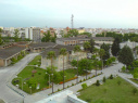 Total area on Campus covered in planted vegetation